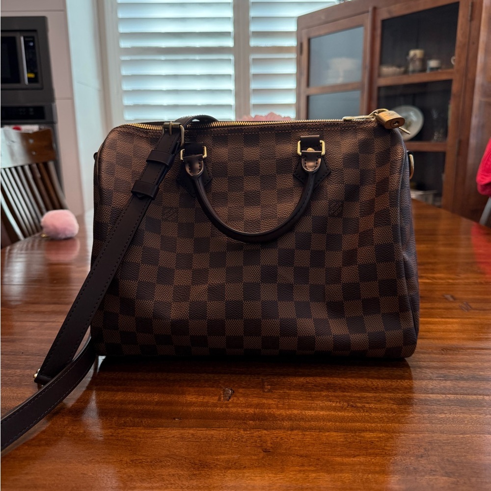 Louis Vuitton Speedy Bandolier 30 - Damier Ebene